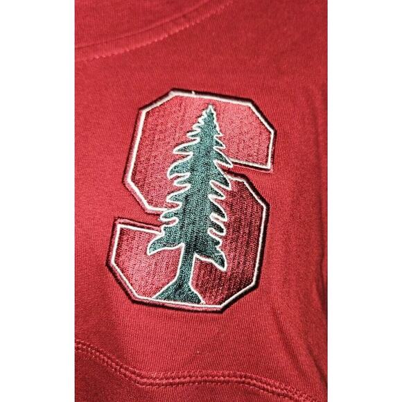 NWT! E5 Stanford Cardinal University Cotton Poncho/Hoodie Pockets Size L/XL - Picture 10 of 14